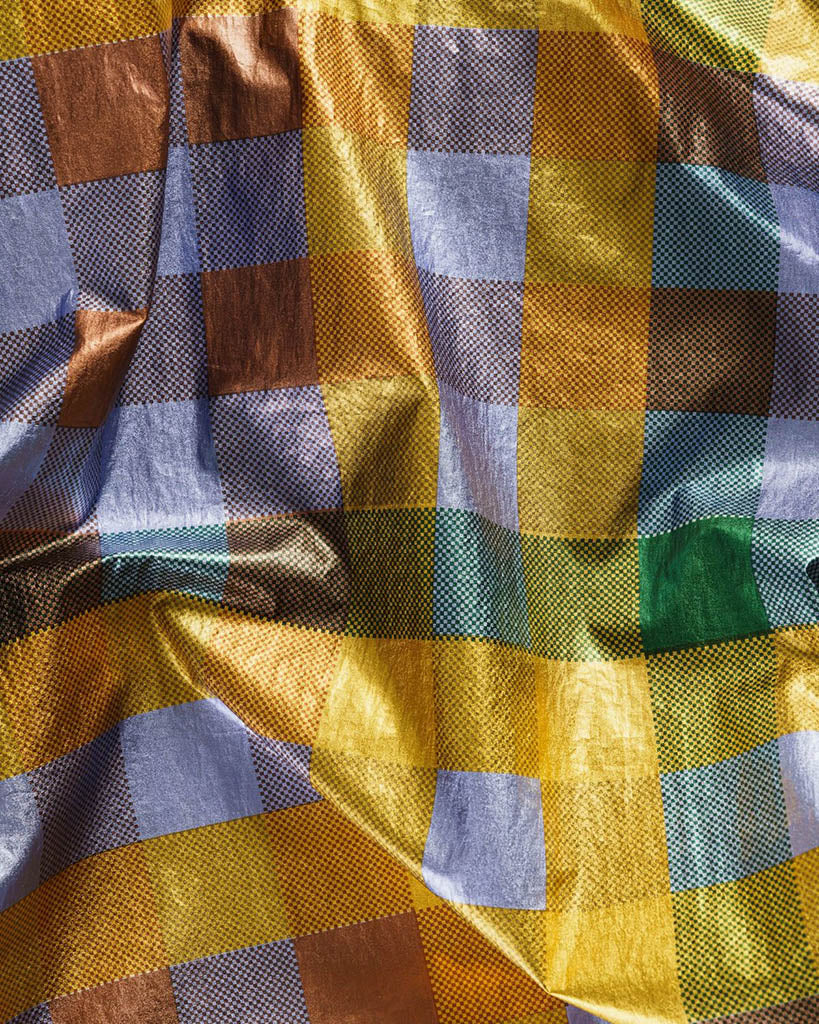 Standard Reusable Bag - Madras Metallic
