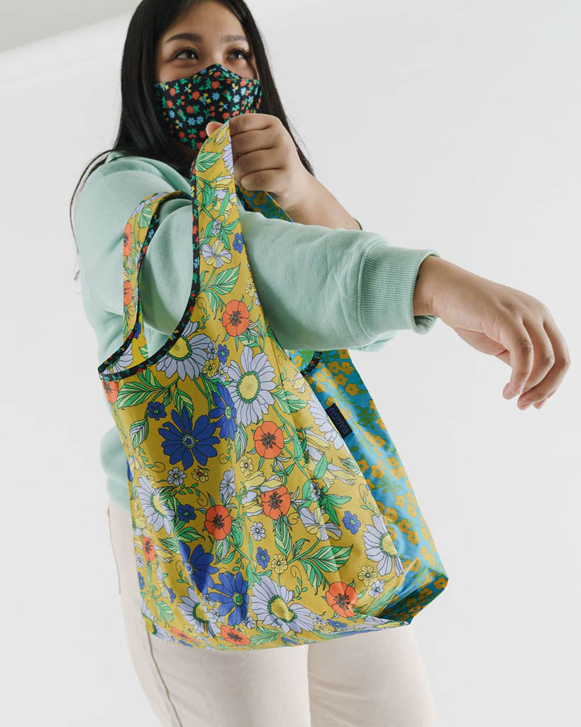 Standard Reusable Bag - Patchwork Floral