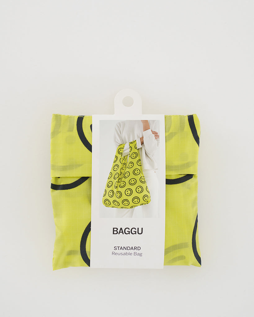 Standard Reusable Bag - Yellow Happy