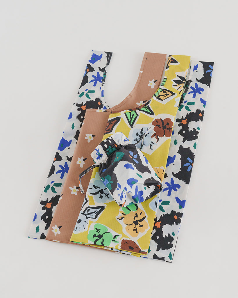Standard Reusable Bags Set of 3 - Archive Florals