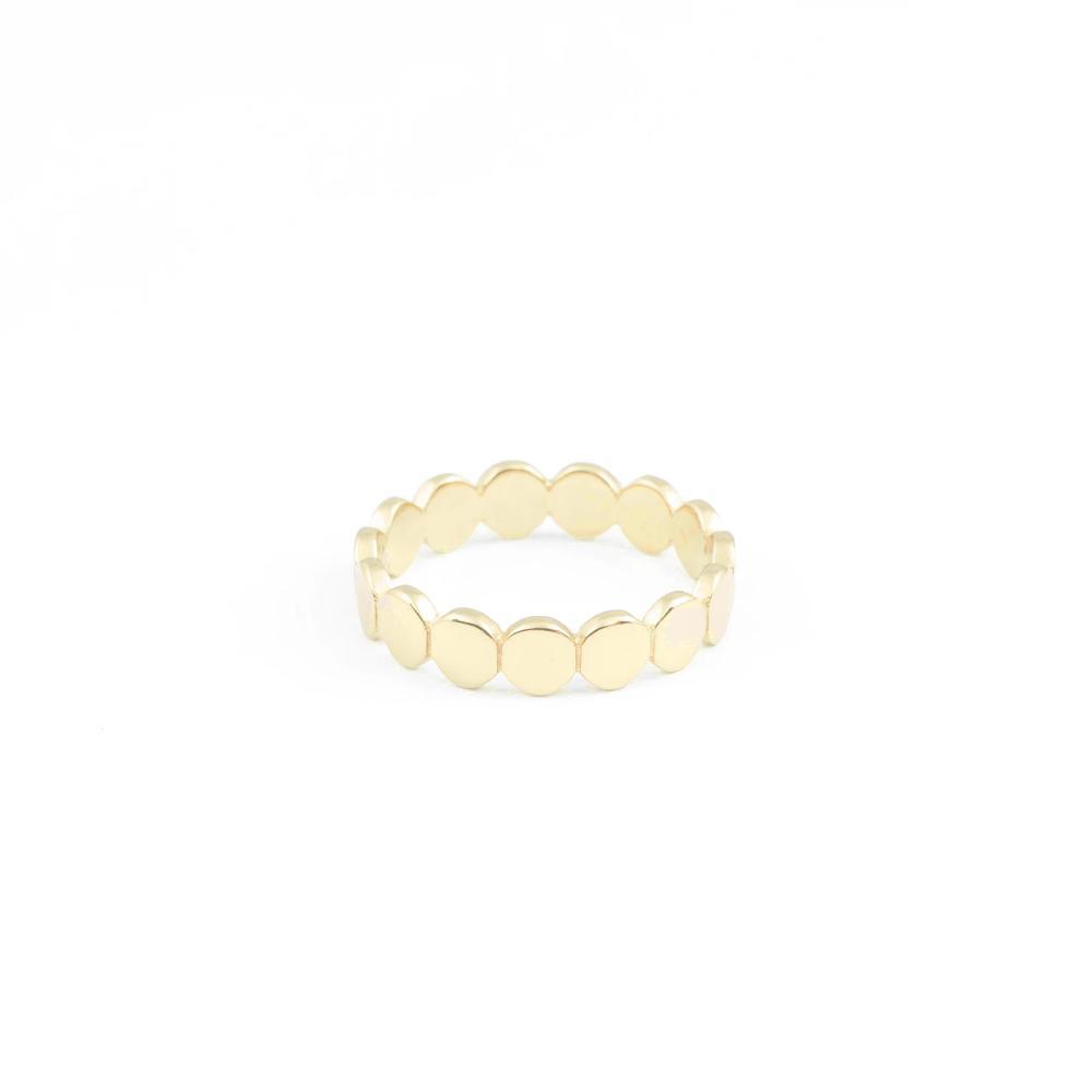 Super Sequin Ring - Gold