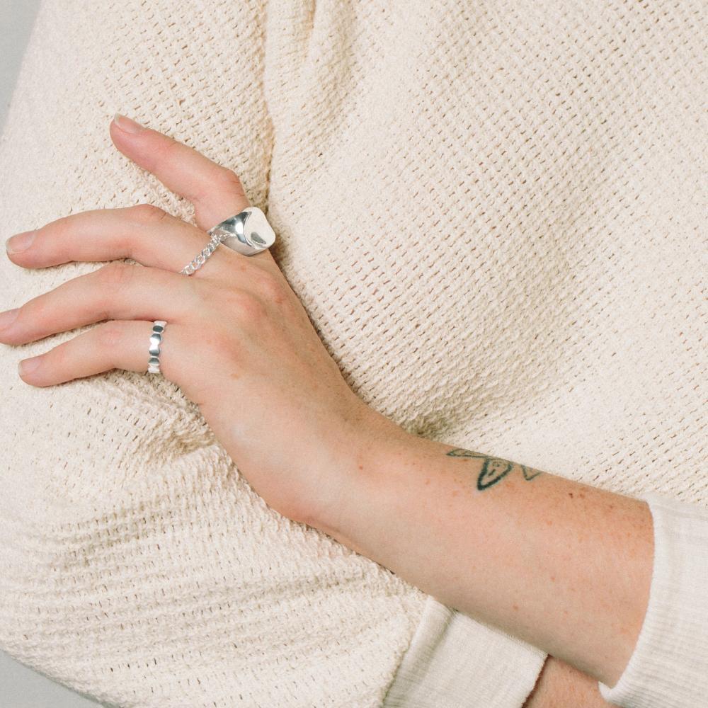 Super Sequin Ring - Gold