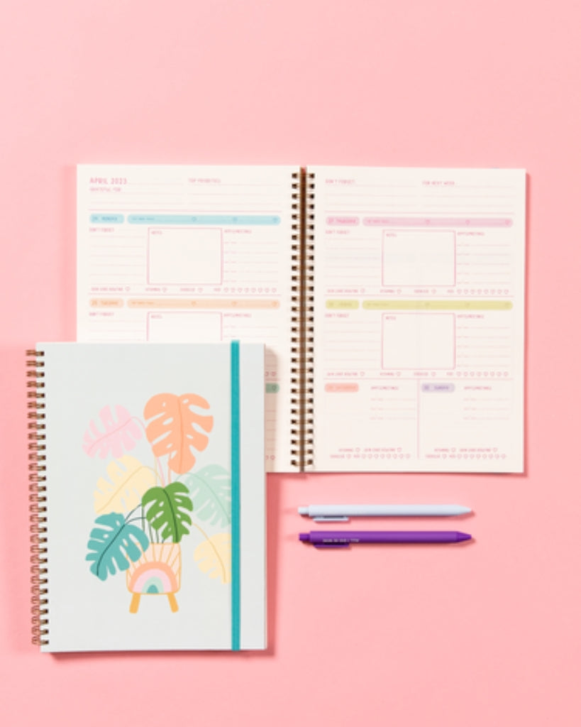 Academic Planner 2022-2023 - Monstera