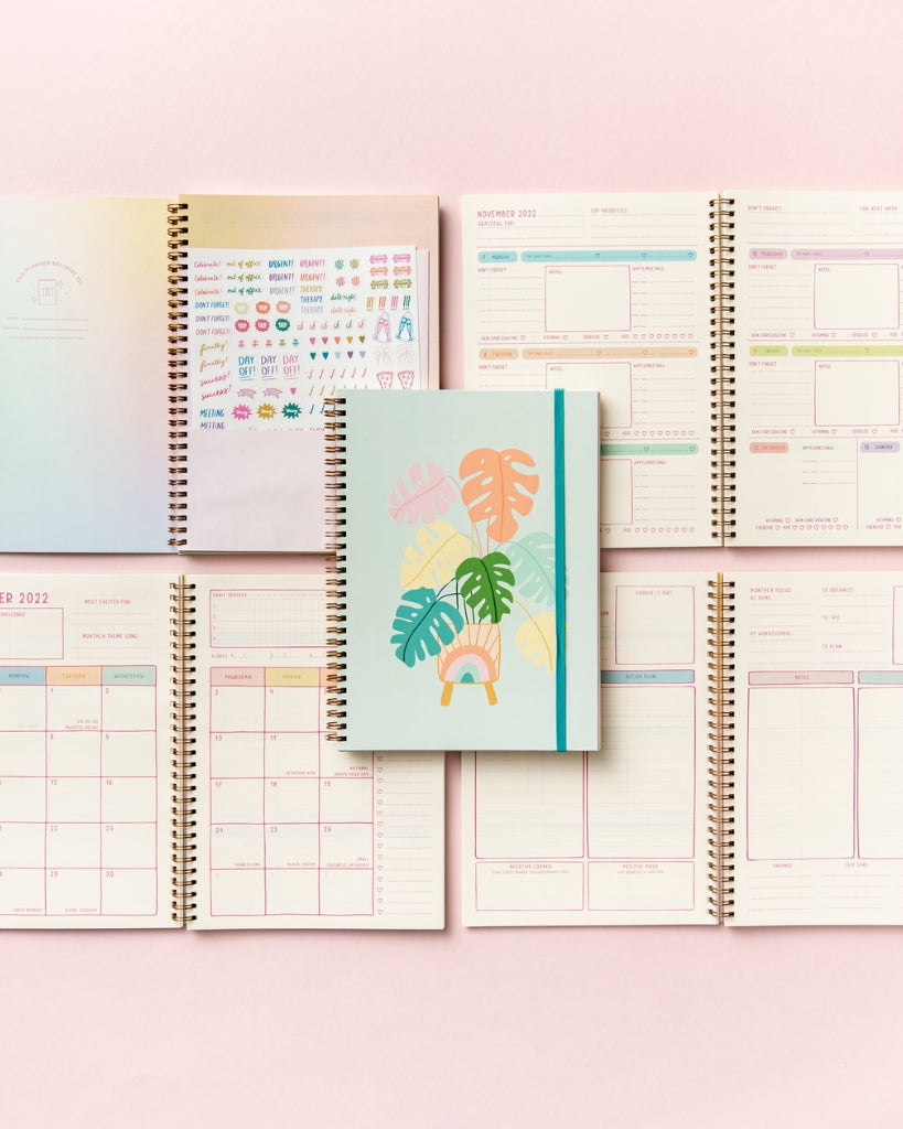 Academic Planner 2022-2023 - Monstera