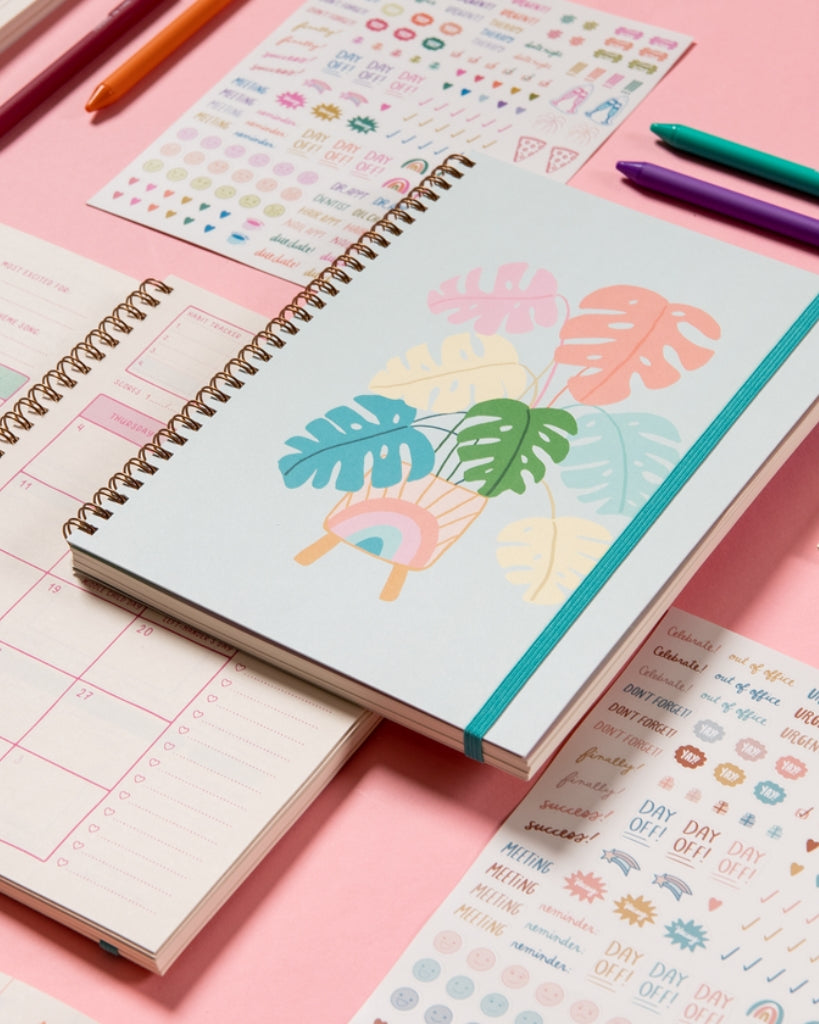 Academic Planner 2022-2023 - Monstera