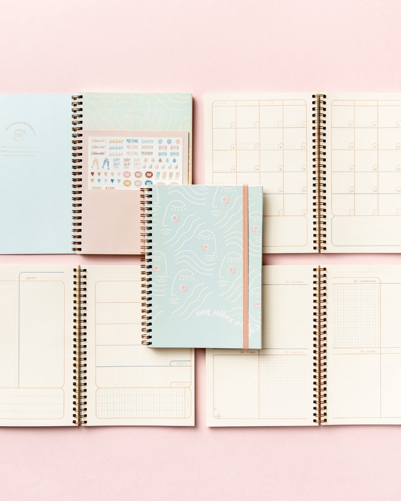 Academic Planner 2022-2023 - Zen Vibes Only