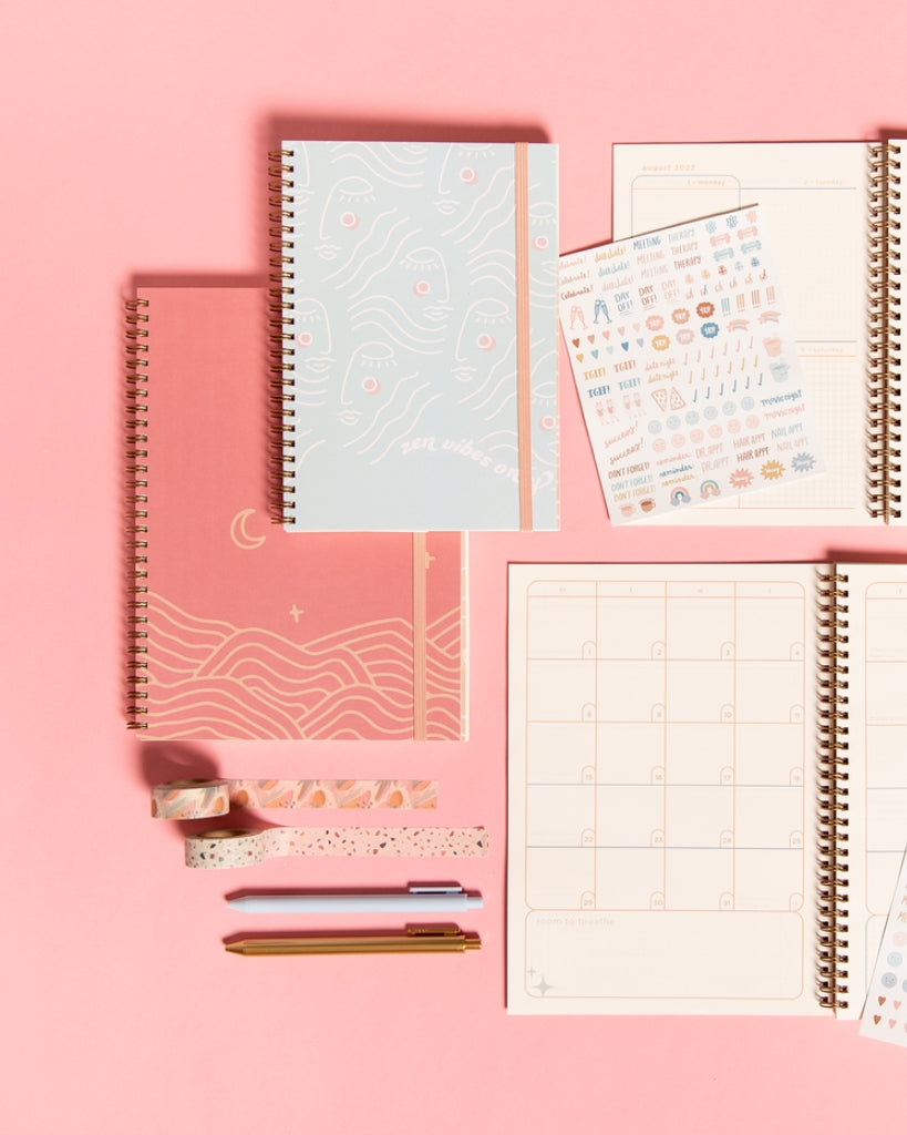 Academic Planner 2022-2023 - Zen Vibes Only