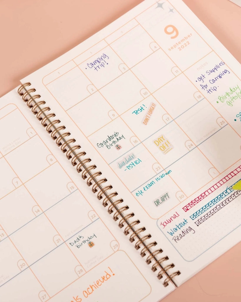 Academic Planner 2022-2023 - Zen Vibes Only