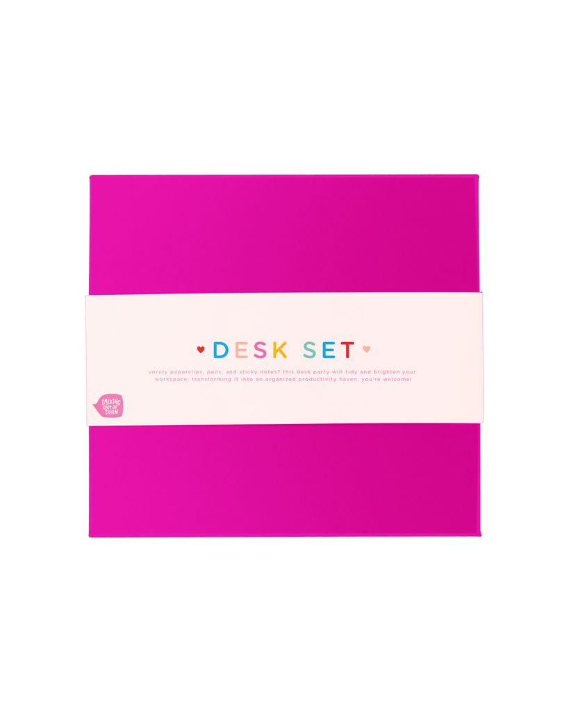 Desk Set - Pink [PRE ORDER]