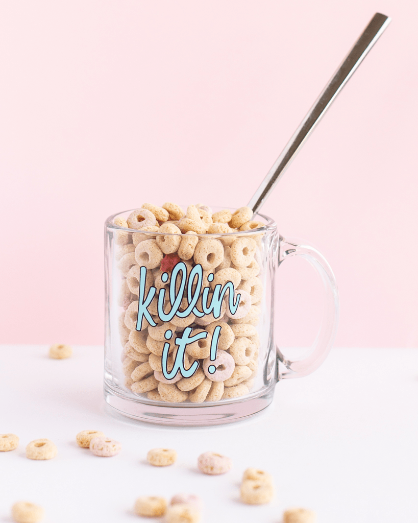 Glass Mug - Killin It!