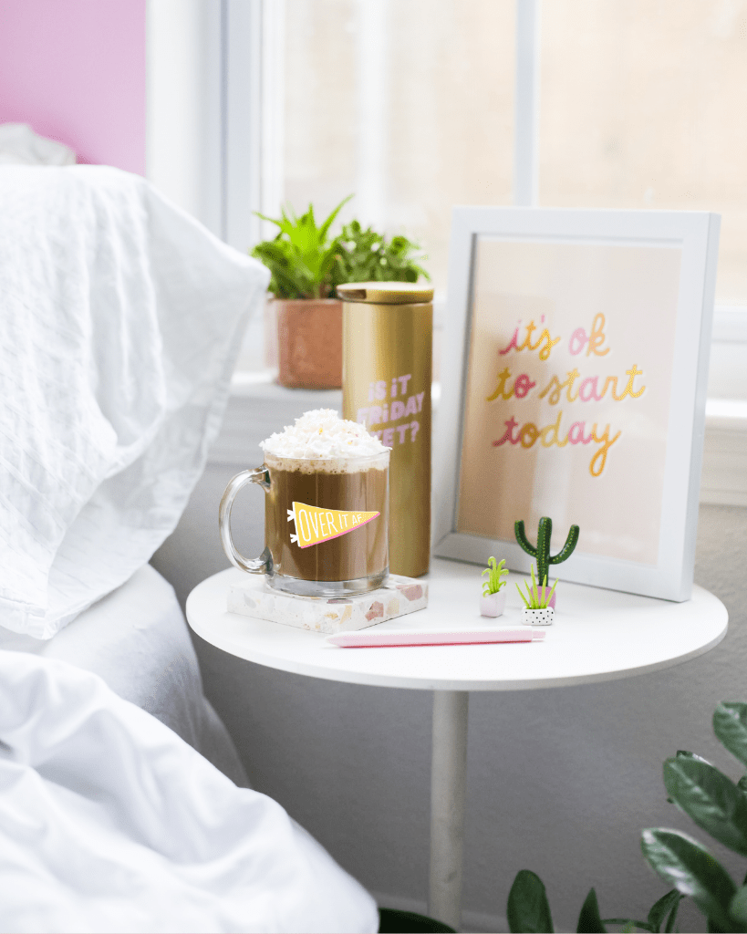 Glass Mug - Over It AF