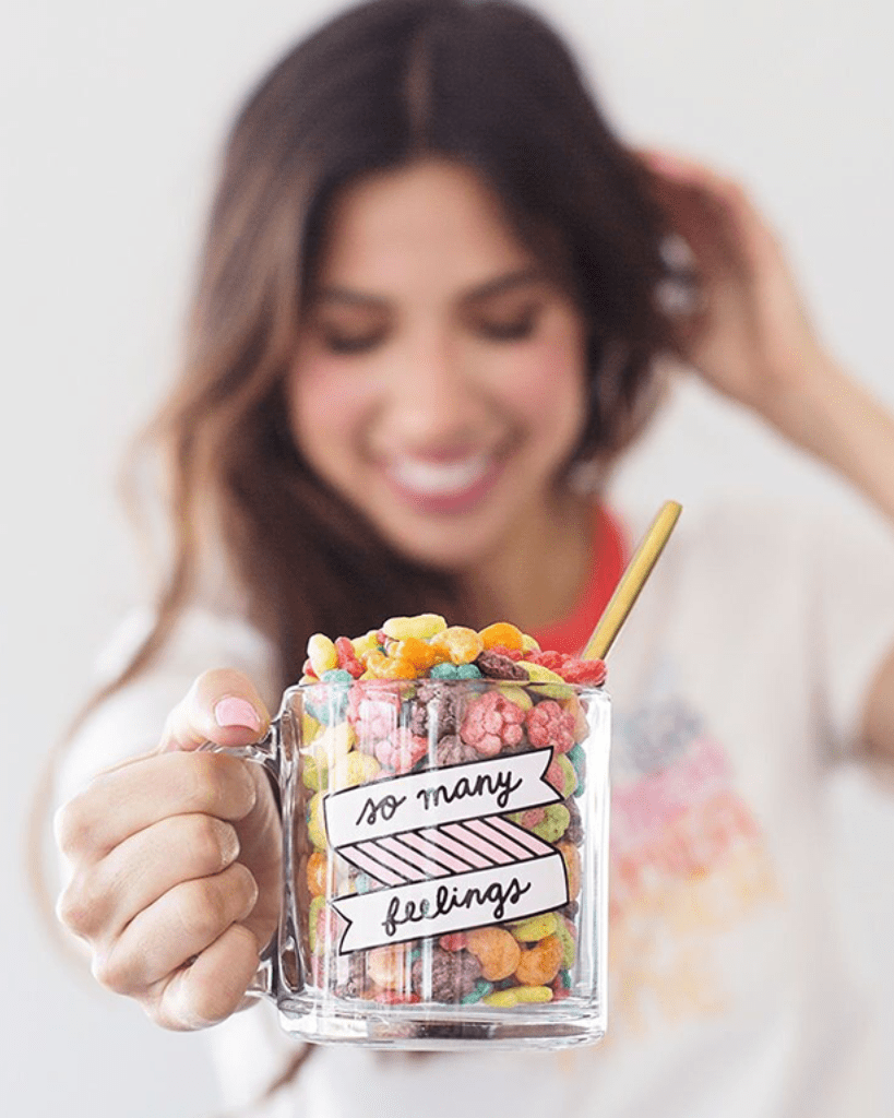 Glass Mug - So Many Feeling