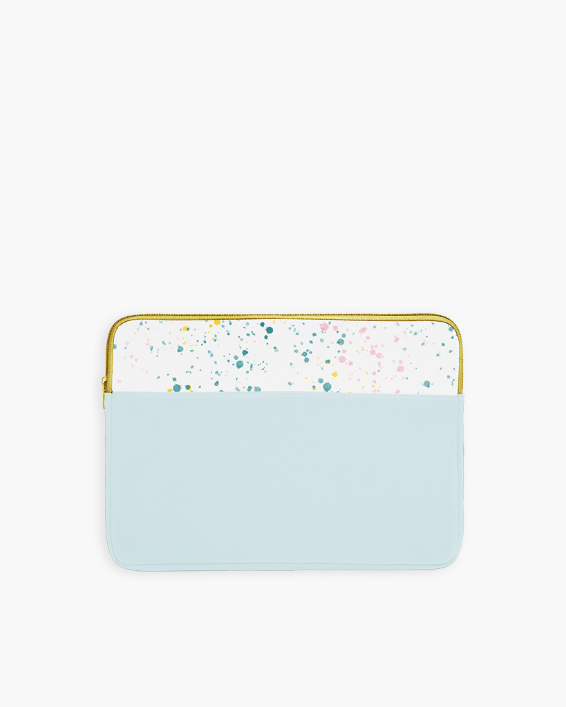 Laptop Sleeve - Blue Splatter