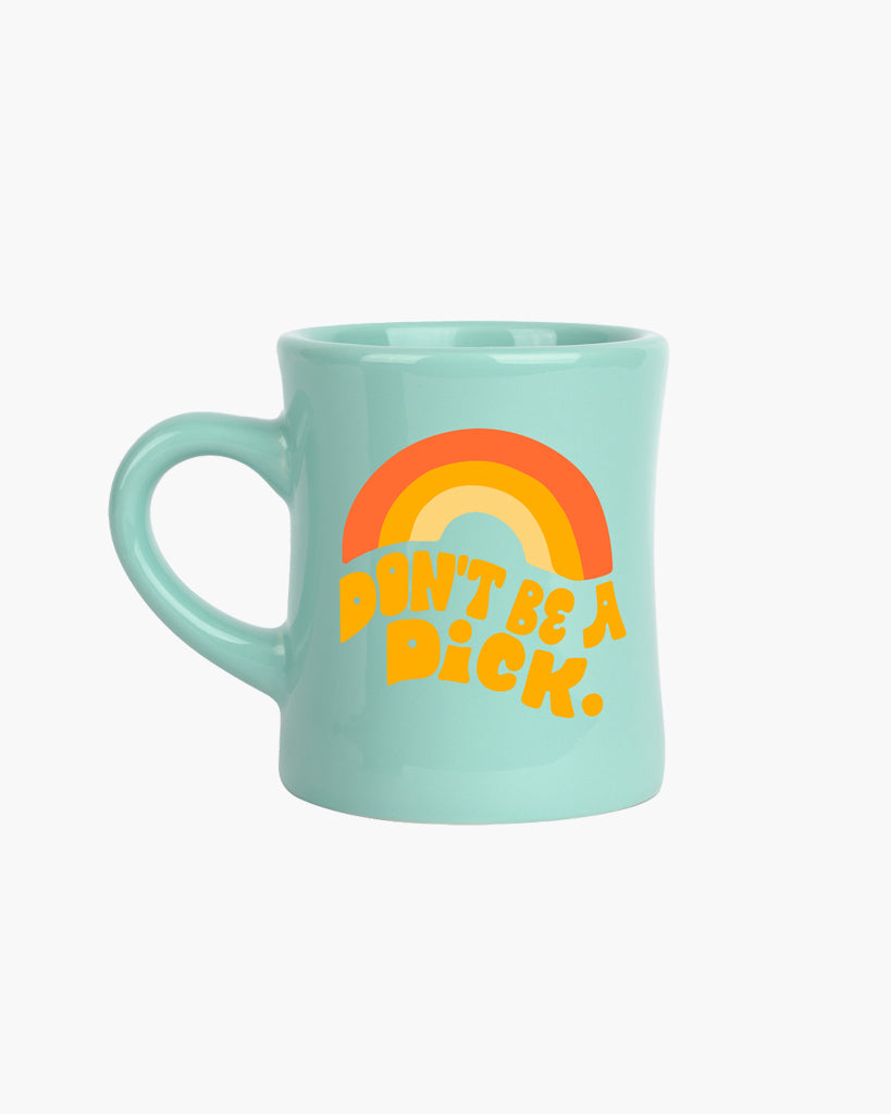 Ceramic Mug - Don't Be A D*ck Mint