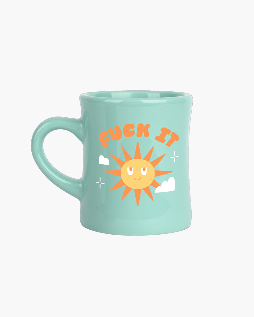 Ceramic Mug - F*ck It Mint
