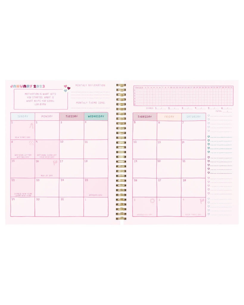 2023 Goal Getter Planner - Rise Up