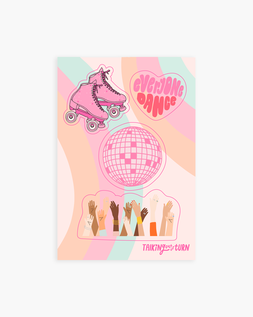 Sticker Set - Disco