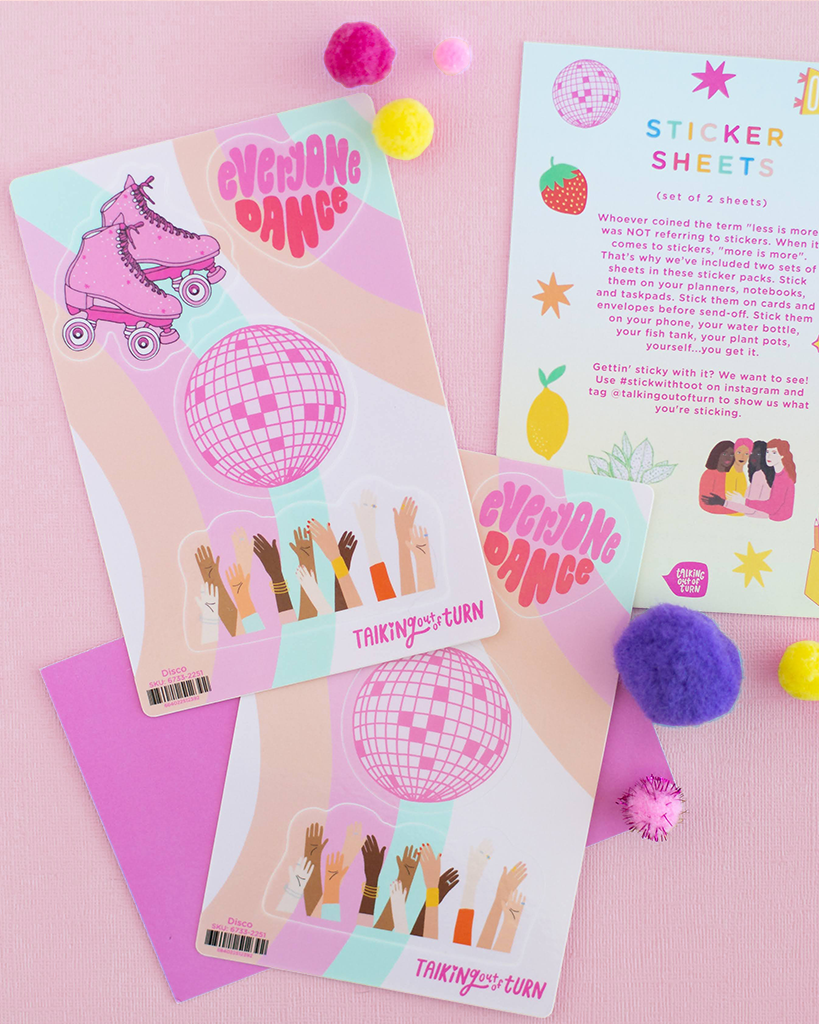 Sticker Set - Disco