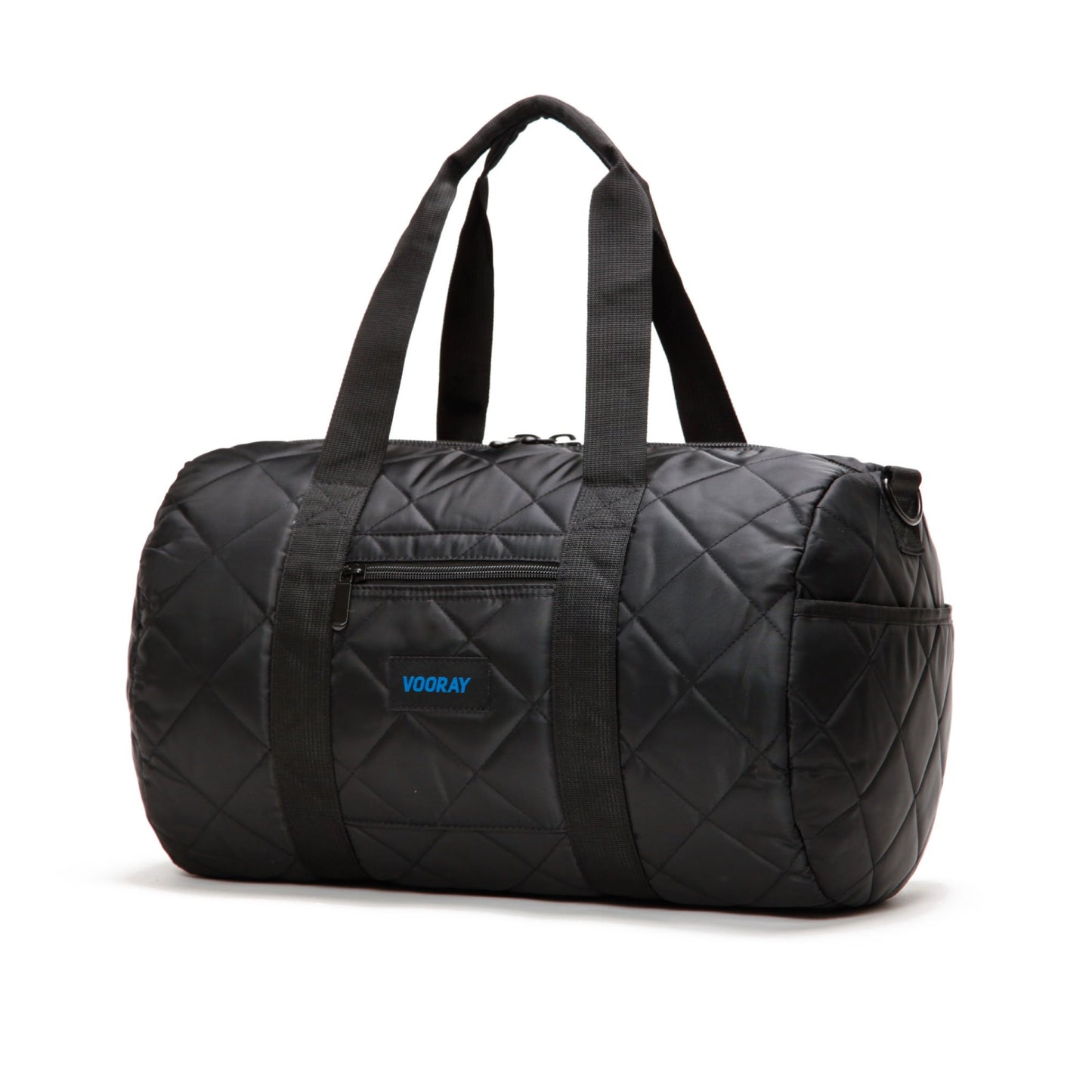 Roadie Duffle - Quilted Black Nylon