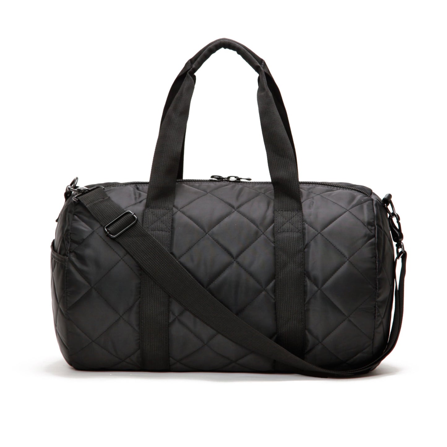 Roadie Duffle - Quilted Black Nylon