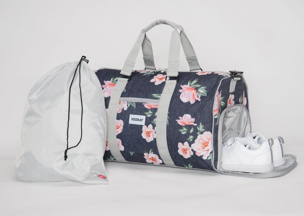 Trepic Weekender Duffle - Rose Navy