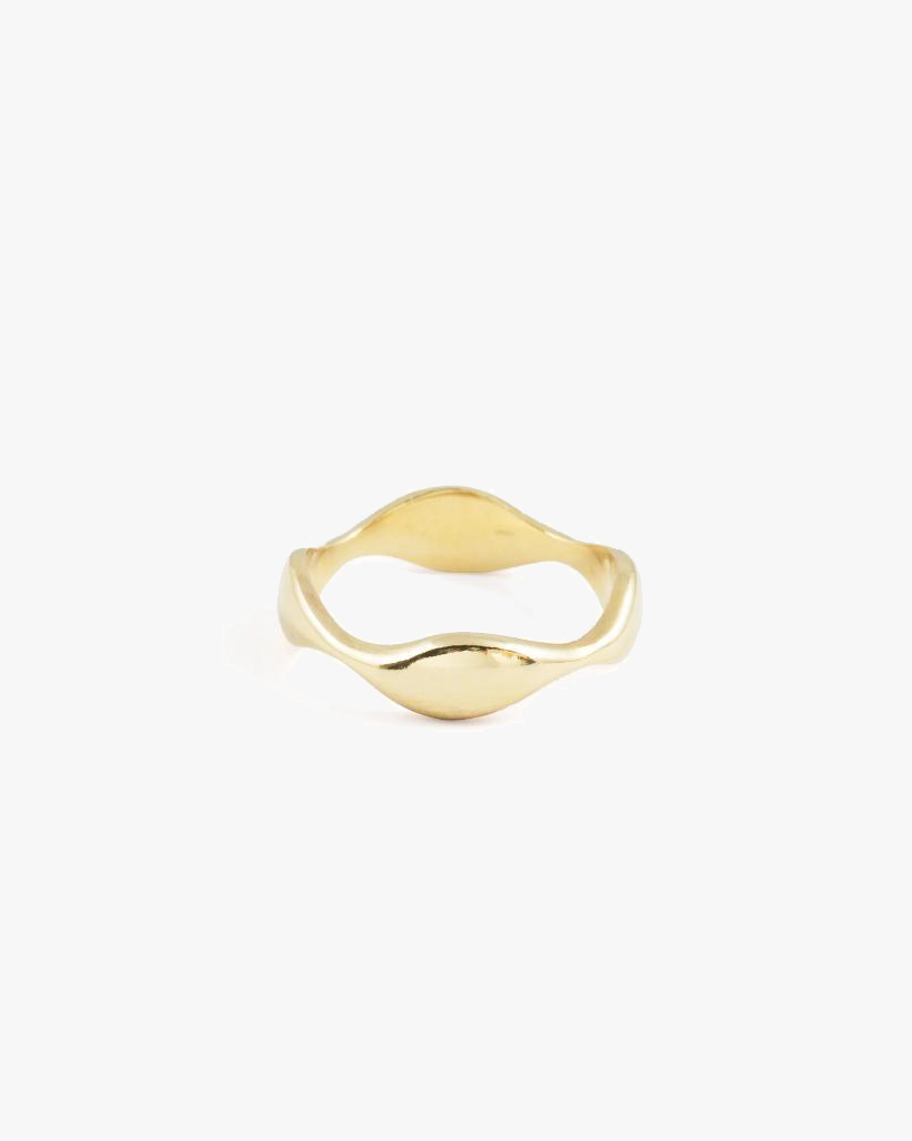 Wave Ring - Gold