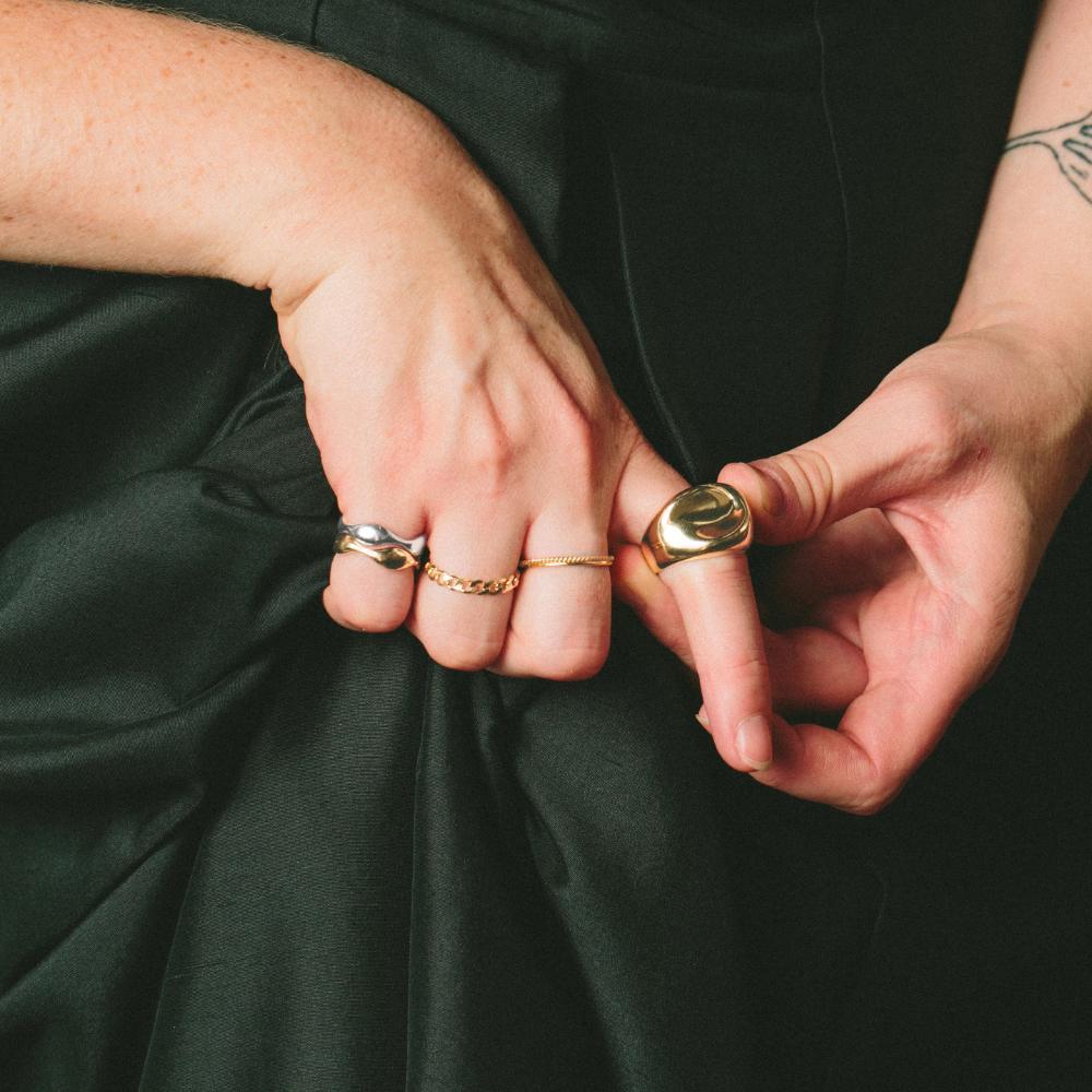 Wave Ring - Gold