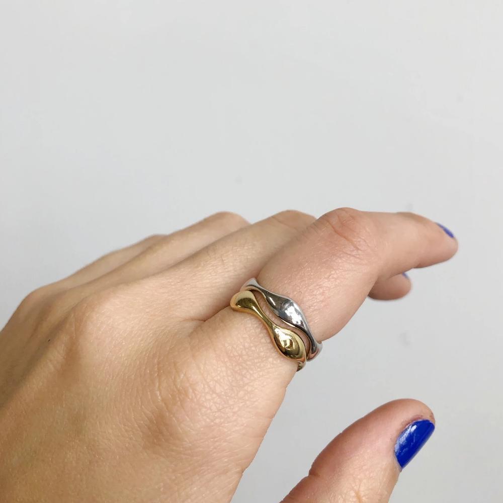 Wave Ring - Gold