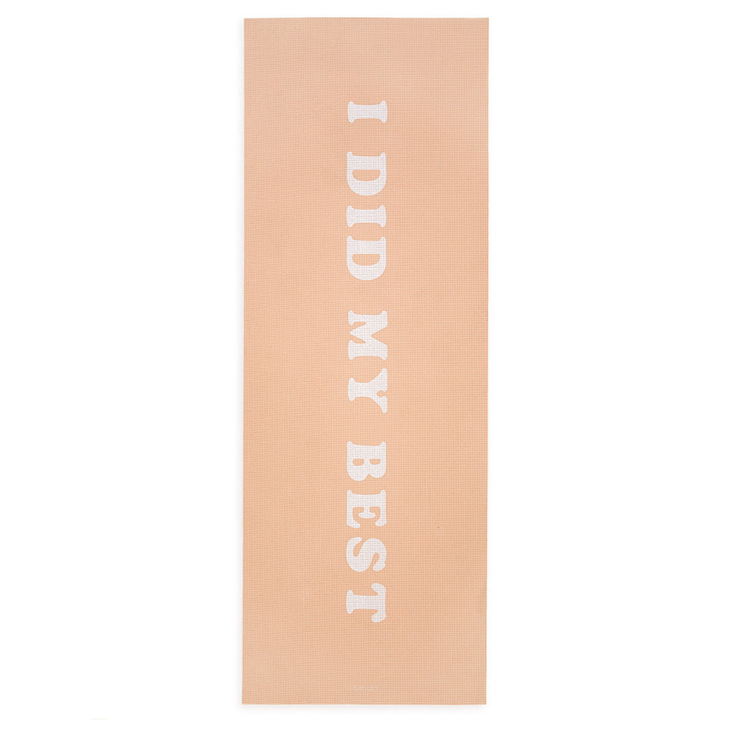 Work It Out Exercise Mat - I Did My Best