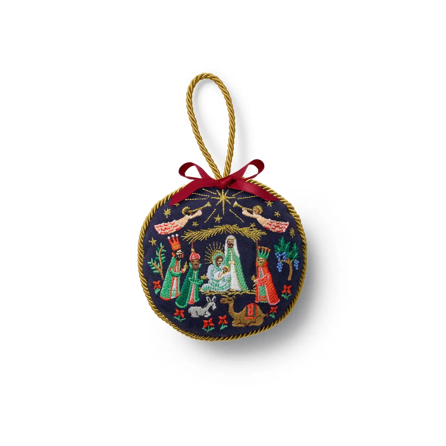 Embroidered Ornament - Nativity [PRE ORDER]