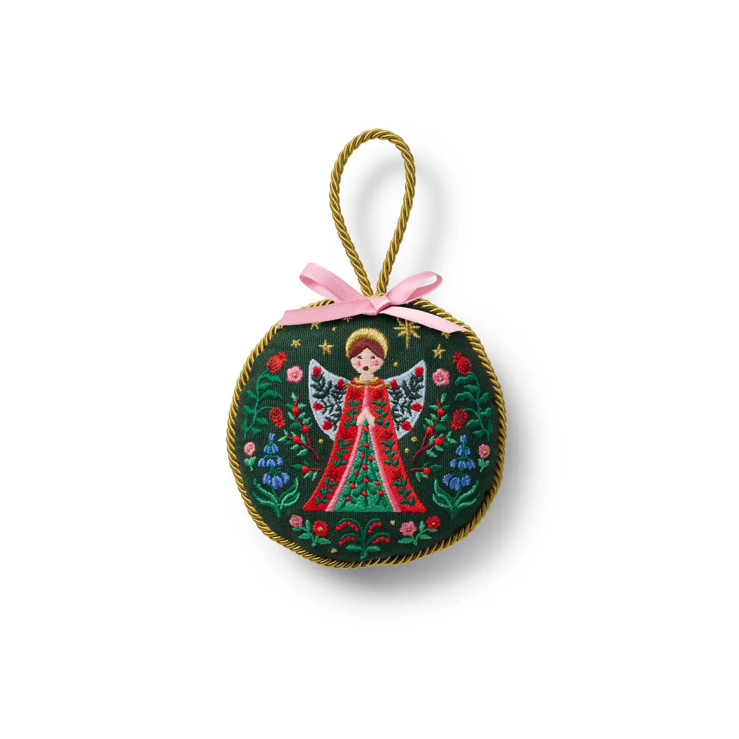 Embroidered Ornament - Angel [PRE ORDER]