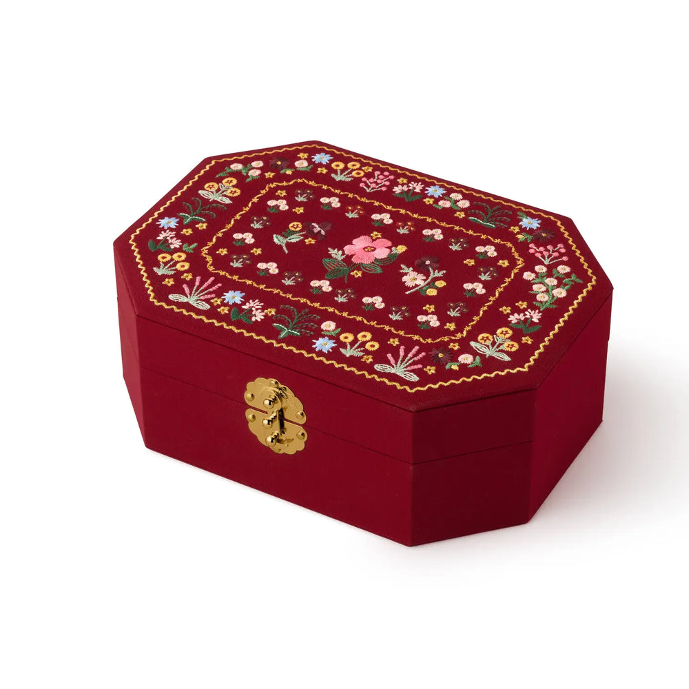 Embroidered Jewelry Box - Gemma [PRE ORDER]