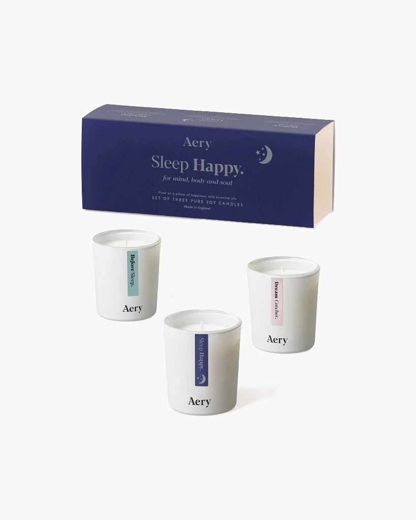Set Of Three Votive Candles - Sleep Happy [PRE ORDER]