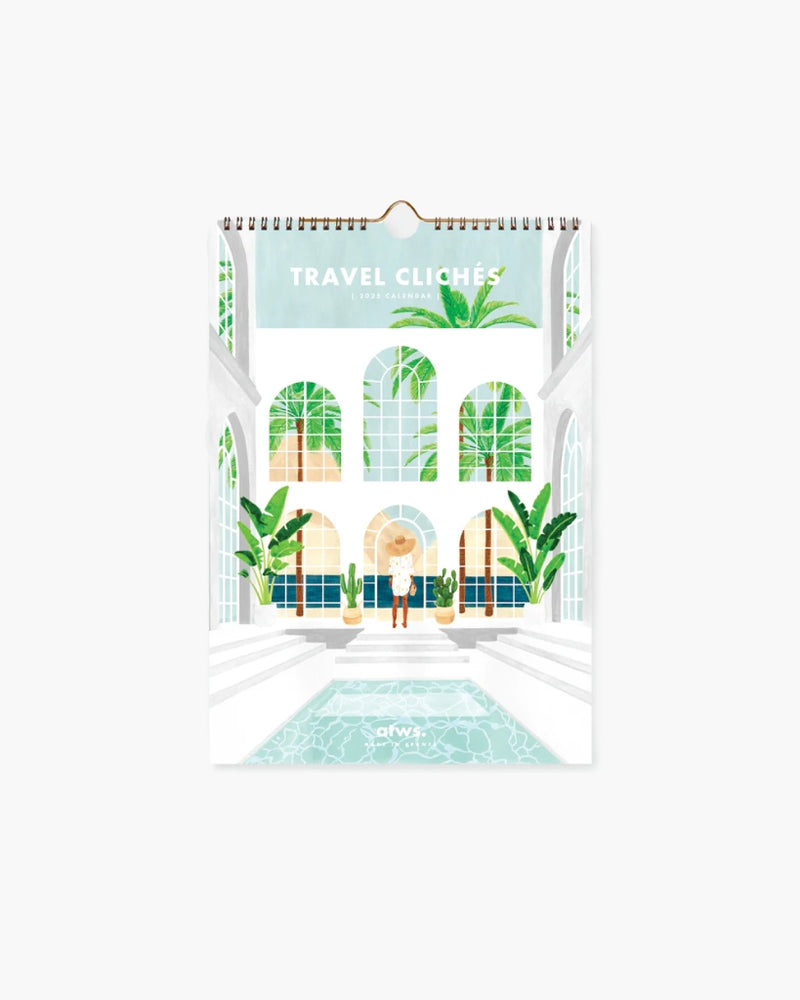 2025 Wall Calendar - Travel Clichés [PRE ORDER]