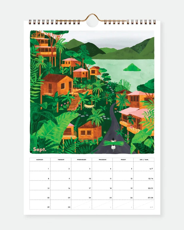 2025 Wall Calendar - Travel Clichés [PRE ORDER]