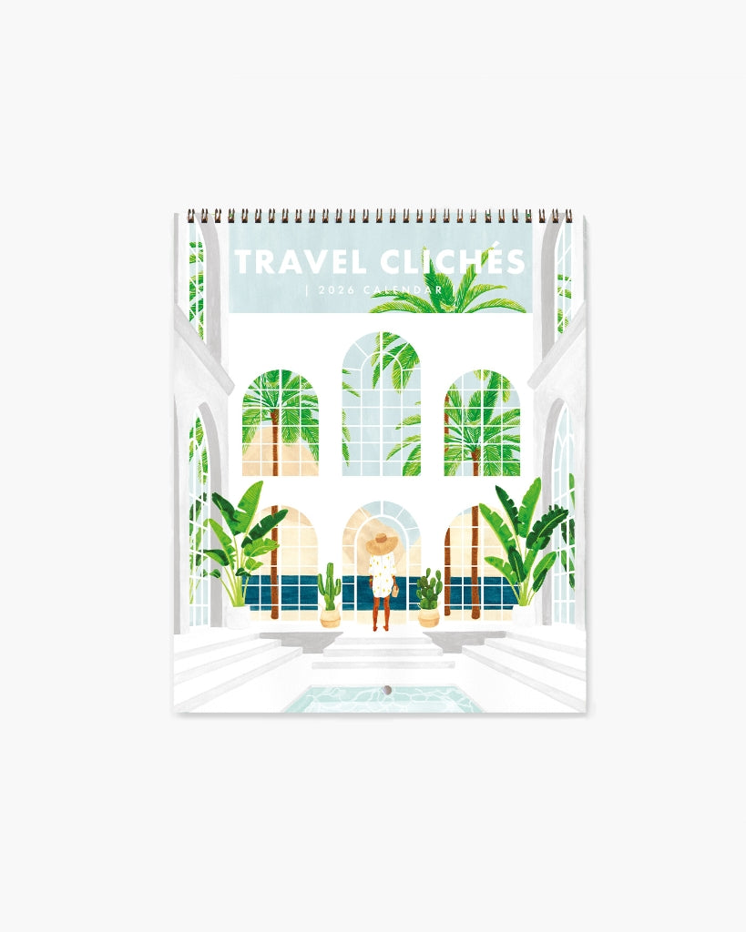 2026 Wall Calendar - Travel Clichés [PRE ORDER]
