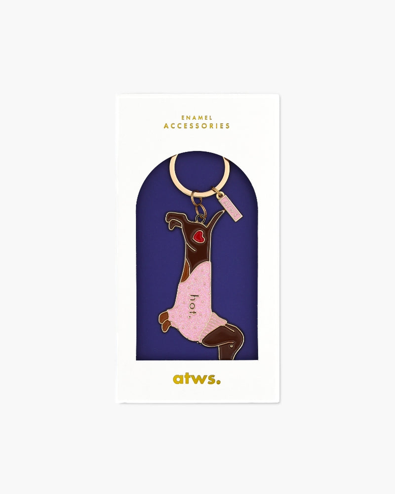 Keychain - Hot Daschund [PRE ORDER]