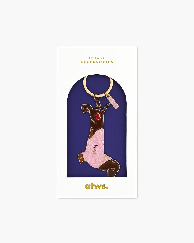 Keychain - Hot Daschund [PRE ORDER]