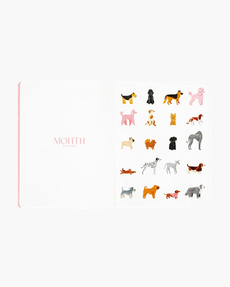 Undated Monthly Planner - Dogues [PRE ORDER]