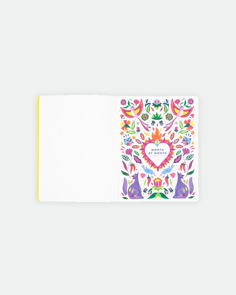 
                      
                        Undated Monthly Planner - Mexican
                      
                    