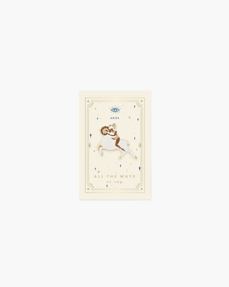 Enamel Pin - Zodiac Aries