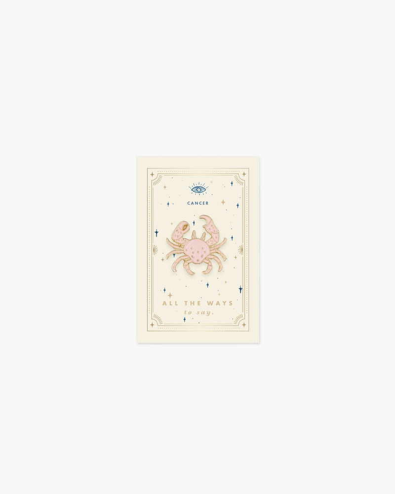 
                      
                        Enamel Pin - Zodiac Cancer
                      
                    