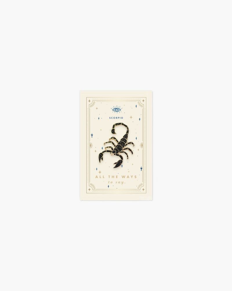 
                      
                        Enamel Pin - Zodiac Scorpio
                      
                    