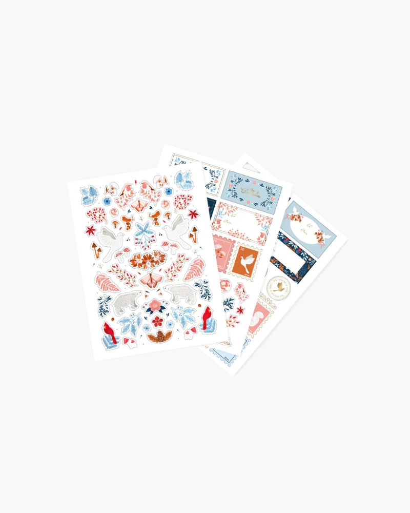 Sticker Set - White Winter