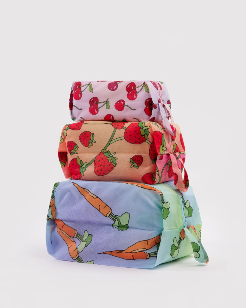 3D Zip Set - Carrots & Berries