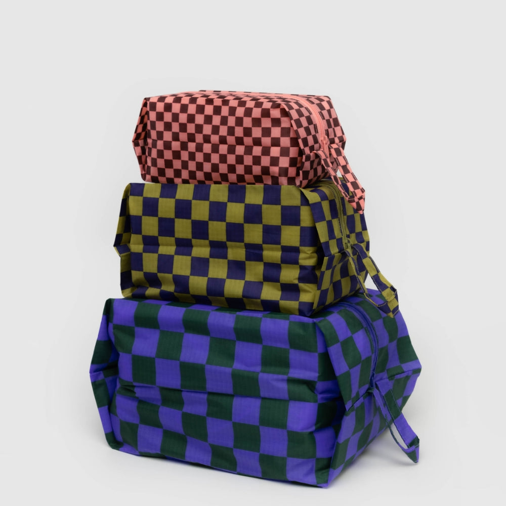 3D Zip Set - Jewel Checks