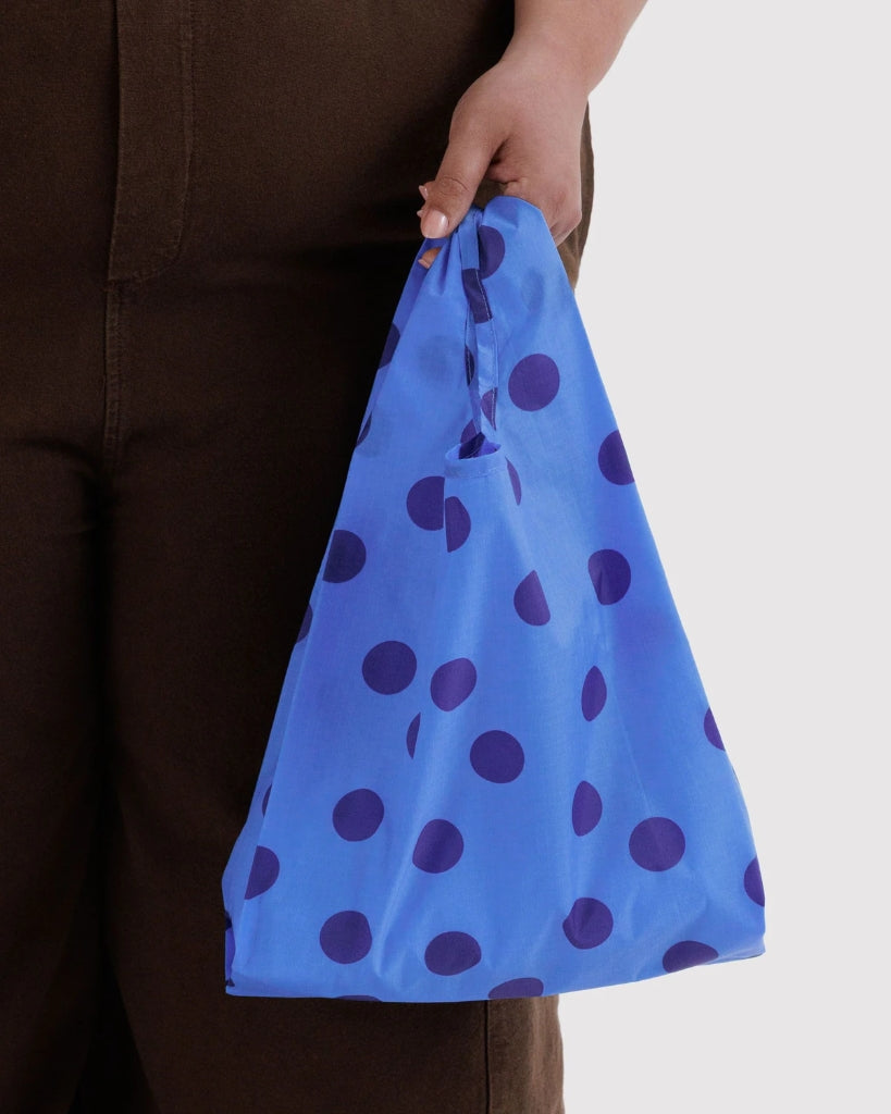 Baby Reusable Bag - Blue Polka Dot