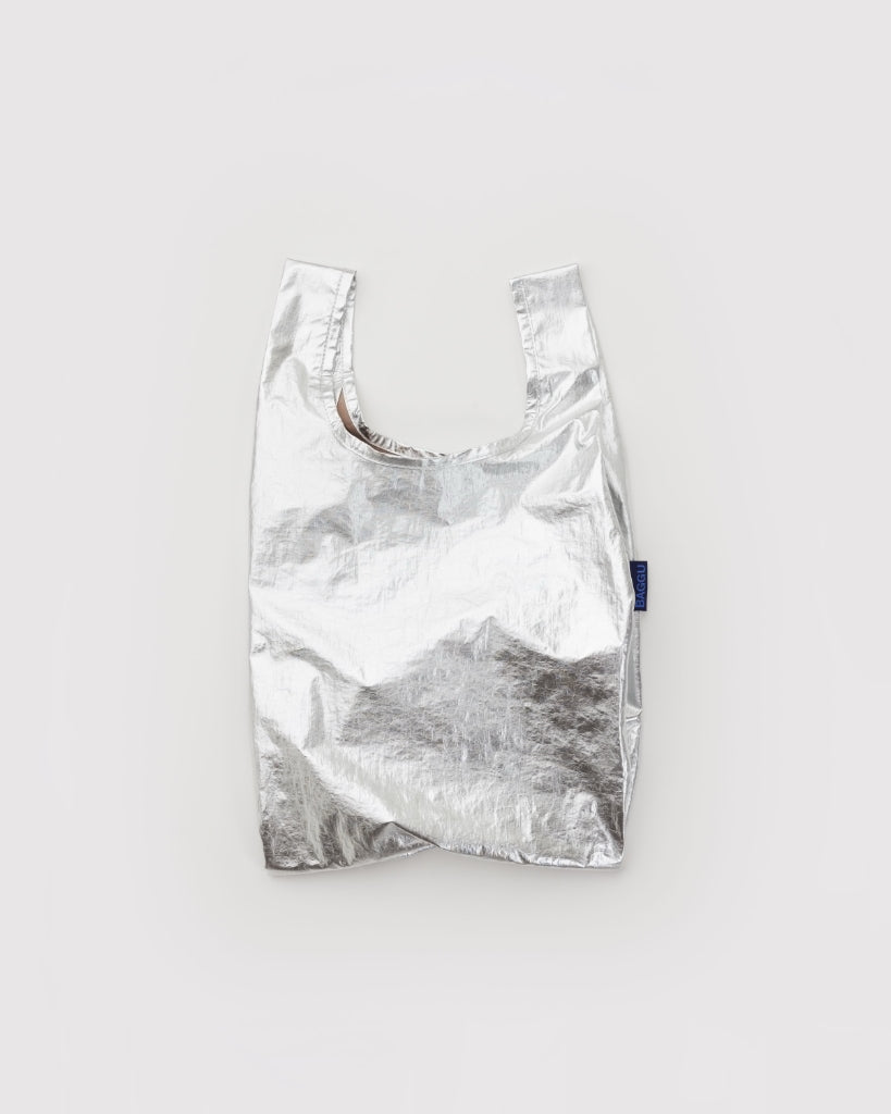 Baby Reusable Bag - Chrome Metallic