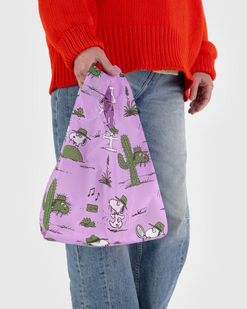 Baby Reusable Bag - Peanuts Pink Spike