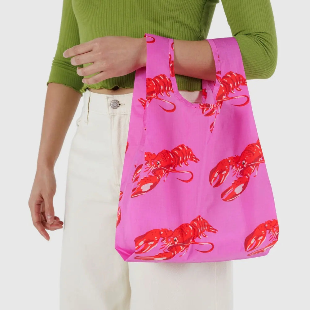 Baby Reusable Bag - Pink Lobster